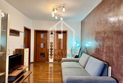 Apartament cu 3 camere semidecomandat, mobilat în Hipodrom 3