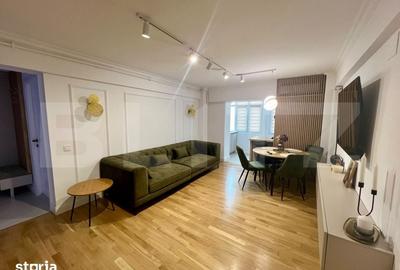 Apartament cu 3 camere semidecomandat în Central