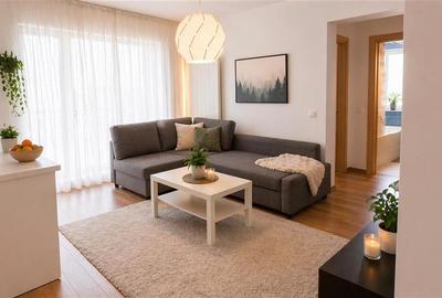 Apartament cu 2 camere decomandat, mobilat în Tractorul - 1