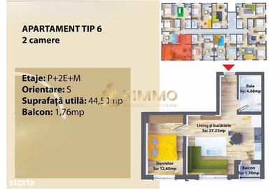 Apartament cu 2 camere în Lisaura - 1