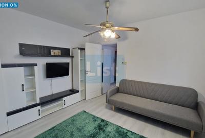 Apartament cu 2 camere semidecomandat, mobilat în Central