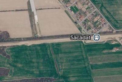 Teren de 1046 mp, în Saca - 2