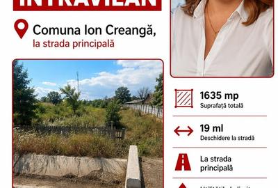 Teren de 1635 mp, în Central