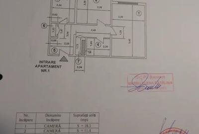Apartament cu 2 camere decomandat în Militari