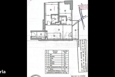 Apartament cu 3 camere, mobilat în Central