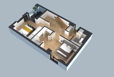 Penthouse cu 3 camere decomandat în Complex Studențesc - 20