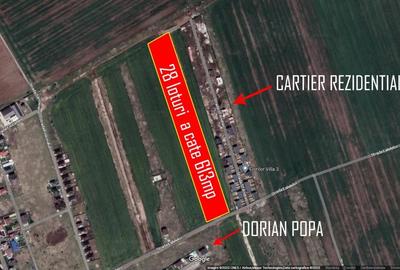 Teren Construcții intravilan de 640 mp, în Domnești - 1