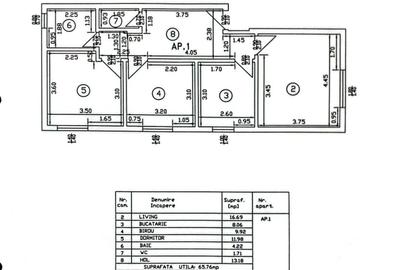 Apartament cu 3 camere decomandat, mobilat în Fundeni - 17