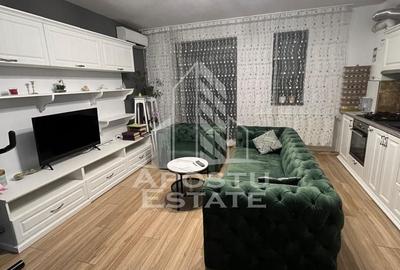 Apartament cu 2 camere semidecomandat, mobilat în Giroc