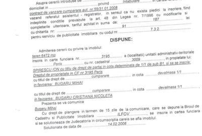 Teren de 6472 mp, în Periș - 1