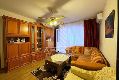 Apartament cu 3 camere semidecomandat, mobilat în Șagului