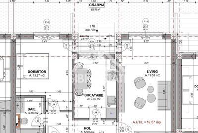 Apartament cu 2 camere semidecomandat în Hipodrom 3 - 2
