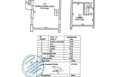 Apartament cu 3 camere decomandat, mobilat în Vasile Aaron - 16