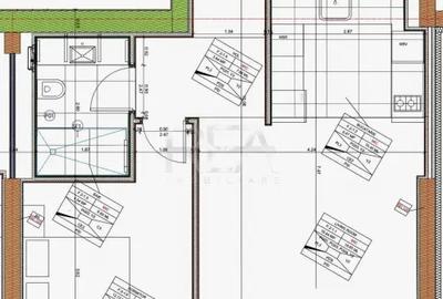 Apartament cu 2 camere semidecomandat, mobilat în Floreasca - 8