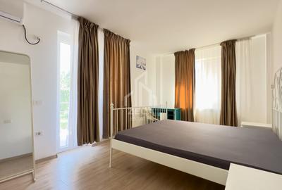 Apartament cu 2 camere semidecomandat, mobilat în Popești-Leordeni