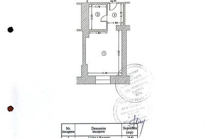 Apartament cu 2 camere decomandat în Nord