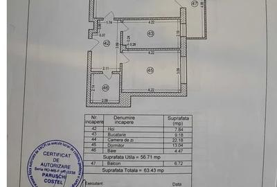 Apartament cu 2 camere decomandat, mobilat în Berceni - 9