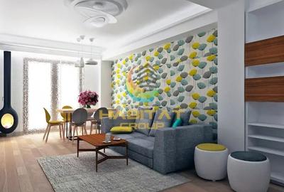 Apartament cu 3 camere semidecomandat în Central