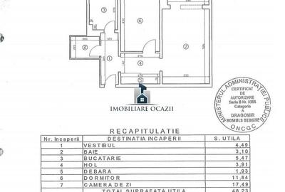 Apartament cu 2 camere decomandat în Berceni