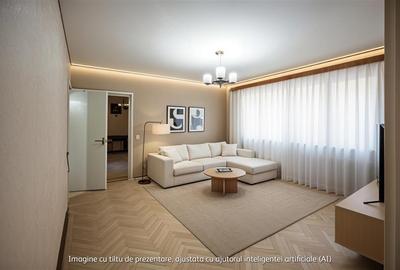 Apartament cu 3 camere semidecomandat în Gara de Nord
