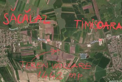 Teren de 1440 mp, în Vest - 2