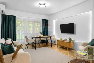 Apartament cu 3 camere semidecomandat, mobilat în Central - 1