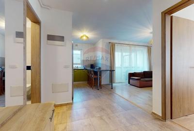 Apartament cu 2 camere decomandat, mobilat în Tractorul
