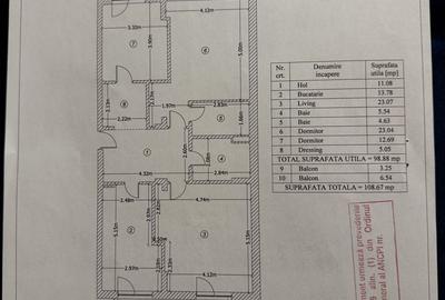 Apartament cu 3 camere decomandat în Central - 3