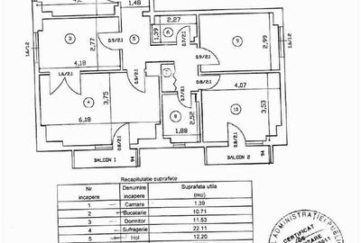 Apartament cu 4 camere decomandat în Cug
