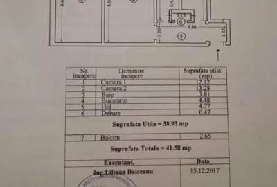 Apartament cu 2 camere semidecomandat în Km 4-5 - 5