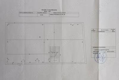 Spațiu comercial, de 233 mp, în Central