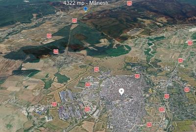 Teren de 4322 mp, în Mănești