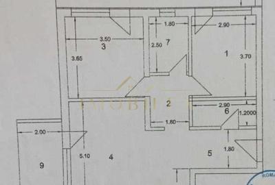 Spațiu comercial, de 66.5 mp, în Florești