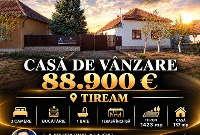 Casă cu 3 camere în Tiream