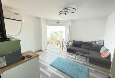 Apartament cu 2 camere semidecomandat, mobilat în 1 Mai