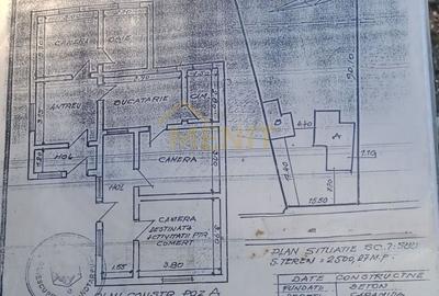 Casă cu 4 camere cu Canalizare în Central - 1