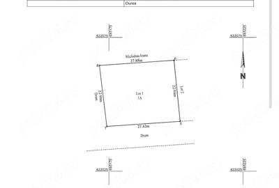 Teren de 634 mp, în Ciurea - 3