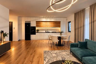 Apartament cu 3 camere semidecomandat, mobilat în Tunari