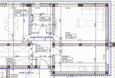 Apartament cu 2 camere decomandat în Giroc