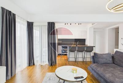 Apartament cu 2 camere decomandat, mobilat în Herăstrău