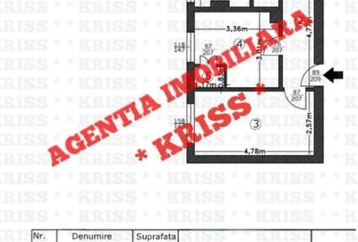 Apartament cu 2 camere decomandat în Trivale