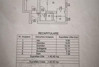 Apartament cu 3 camere semidecomandat în Trivale