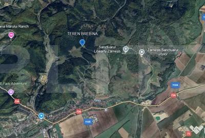 Teren de 1861 mp, în Brebina