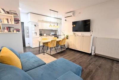 Apartament cu 3 camere semidecomandat, mobilat în Giroc