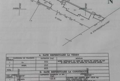 Casă cu 4 camere cu Teren 120 Mp în Central