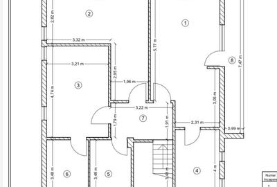 Casă individuală cu 5 camere cu Teren 340 Mp în Central - 11