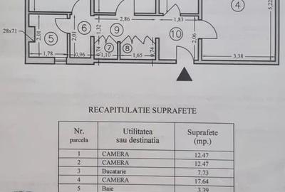 Apartament cu 2 camere decomandat în Drumul Taberei - 11