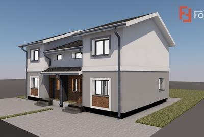 Duplex cu 3 camere cu Teren 274 Mp în Moșnița Nouă - 3