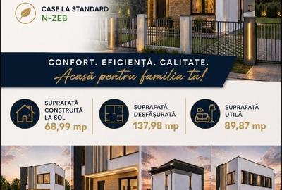 Casă cu 5 camere cu Teren 373 Mp în Moșoaia