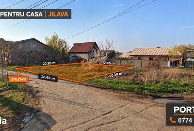 Teren de 250 mp, în Jilava